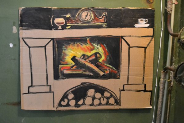 Очаг камина папы Карло