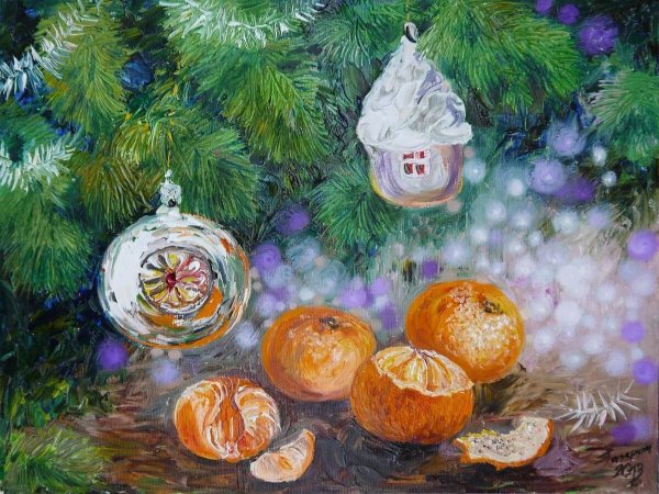 Новогодние картины