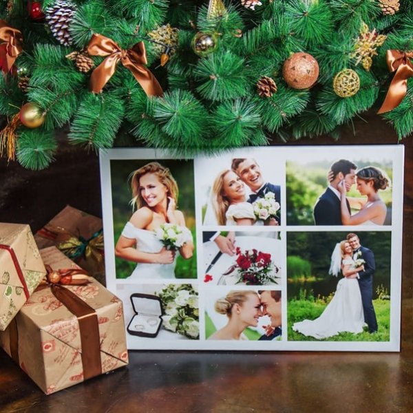 Подарок холст на новый год