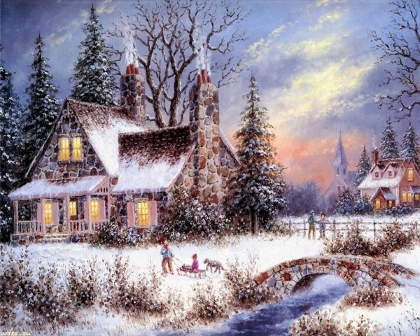 Деннис Льюэн зима