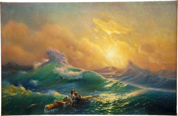 Девятый вал. Иван Айвазовский