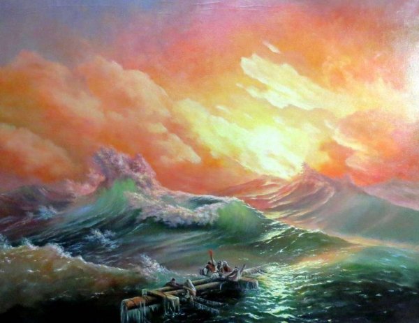 Девятый вал картина Айвазовского