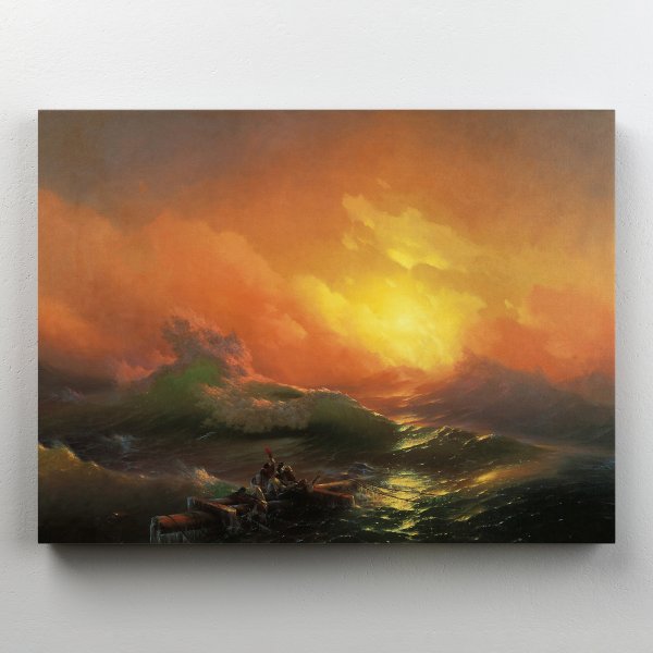 «Девятый вал» Айвазовского (1850 г.)