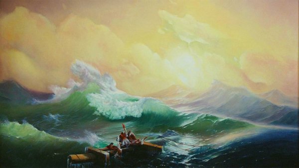 Девятый вал. Иван Айвазовский