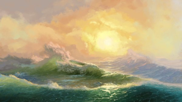 Девятый вал. Иван Айвазовский