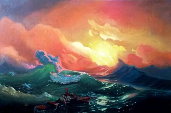 Девятый вал. Иван Айвазовский