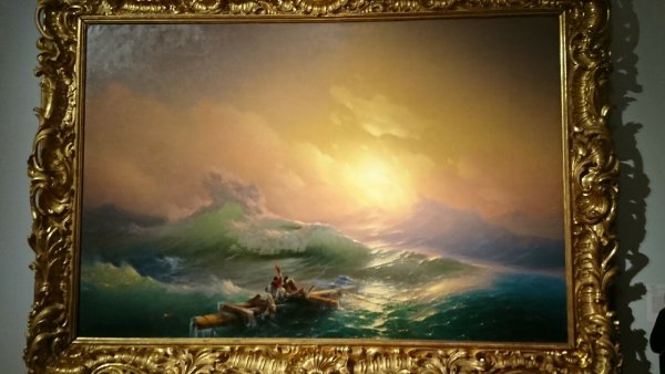 Картины Айвазовского в Третьяковской галерее