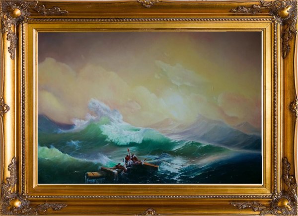 Айвазовский девятый вал Третьяковская галерея