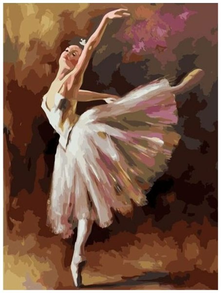 Балерина живопись