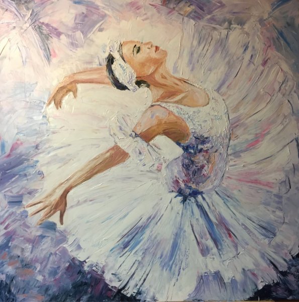 Михаил Алдошин картина балерина Вика Осипова