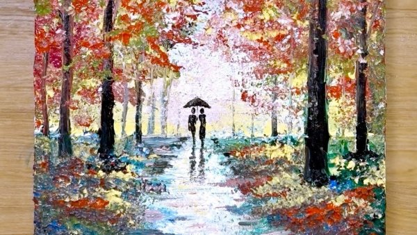 Техника рисования алюминием