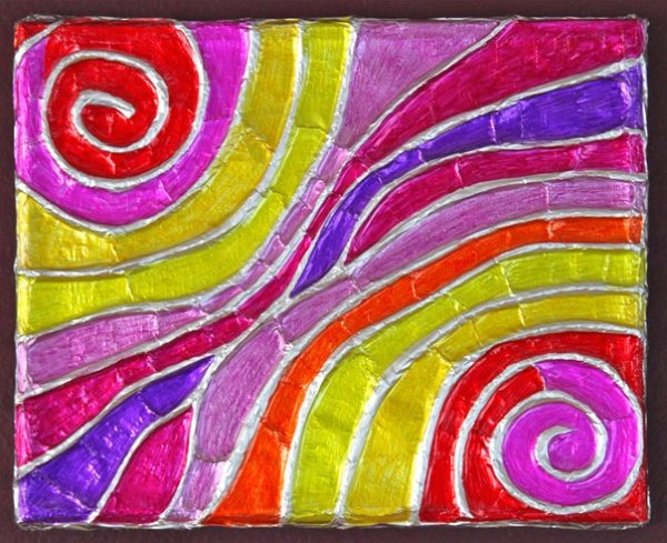 Поталь на стене в интерьере