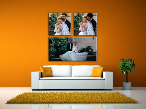 Модульные фотокартины на холсте