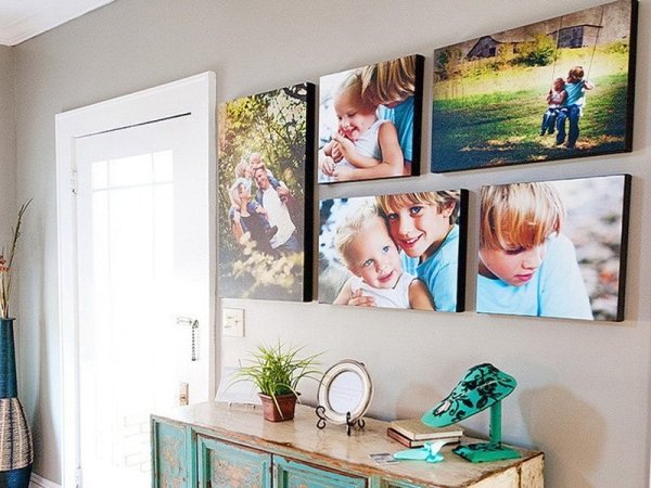 Печать на холсте