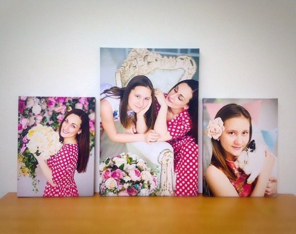 Фотография на холсте