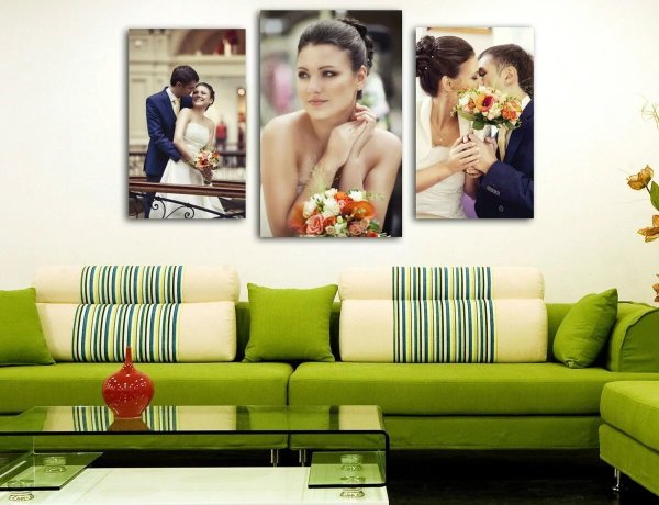 Модульные фотокартины на холсте