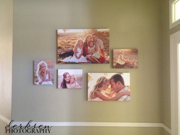 Коллаж из холстов на стену