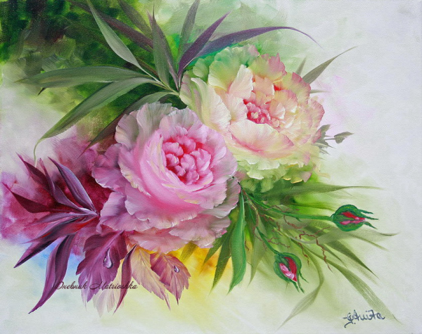 Художник Ilona Tigges. Цветы.