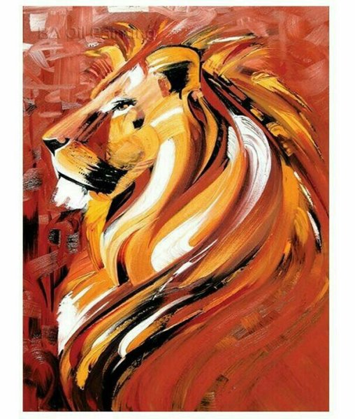 Силуэт Льва