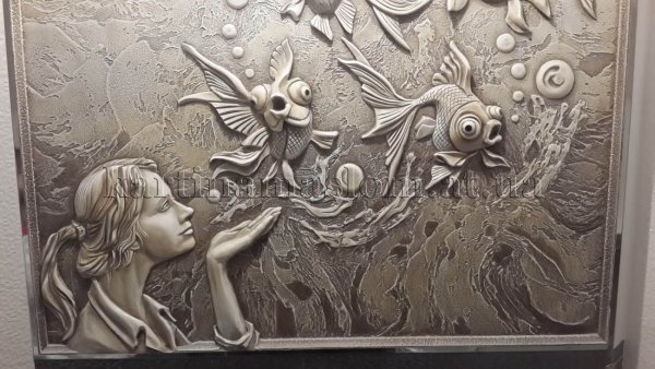 Барельеф полимерная глина