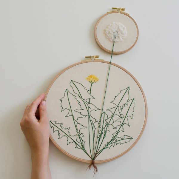 Минималистическая вышивка