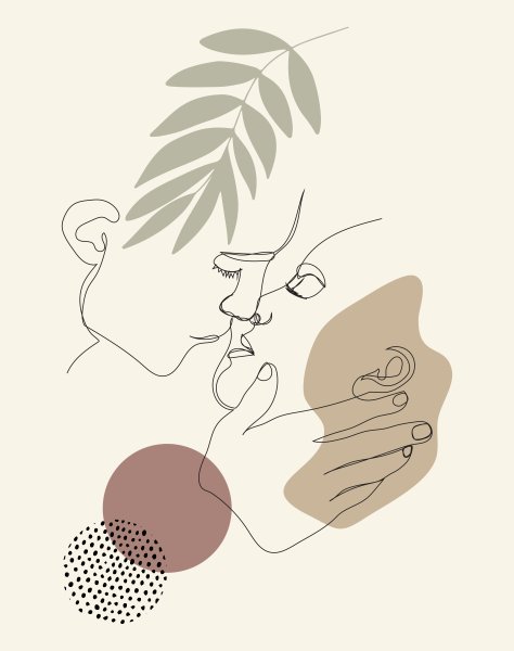 Вышивка силуэт