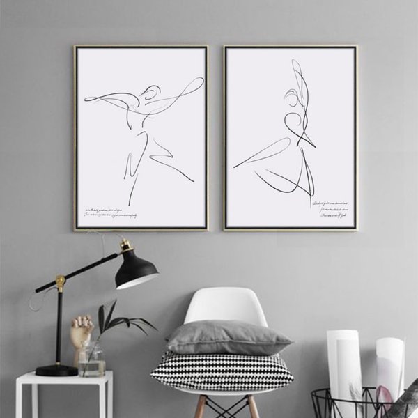 Постер Минимализм в рамке