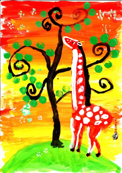 Пиросмани художник Жираф