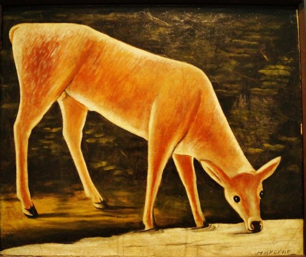 Нико Пиросмани косуля