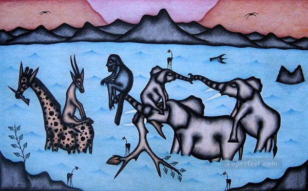 Нико Пиросмани животные