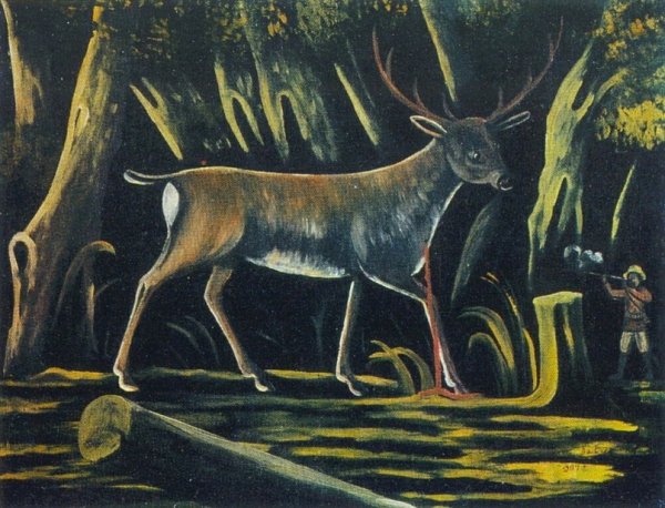 Нико Пиросмани косуля