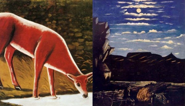 Картины Пиросмани гумно