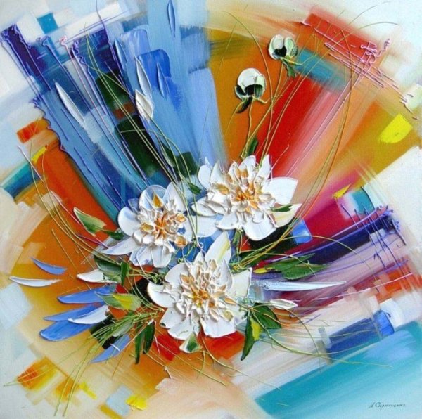 Триптих в бежевых тонах