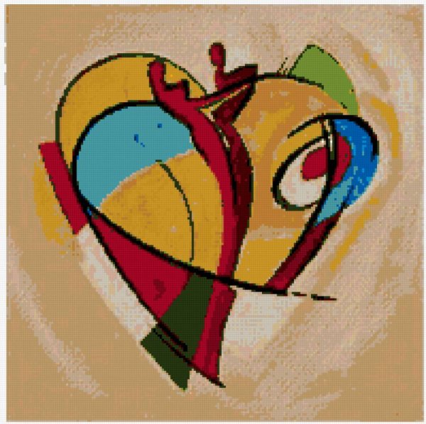 Модульная картина "x-ray лист"