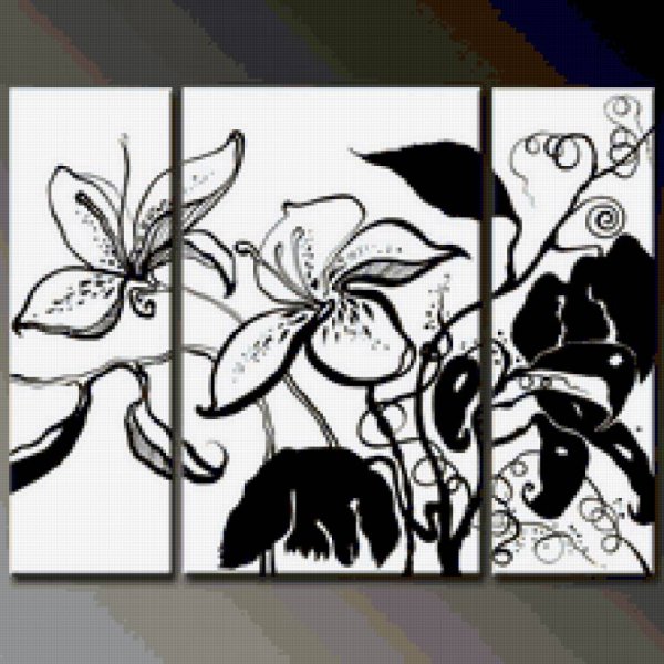 Эскизы модульных картин