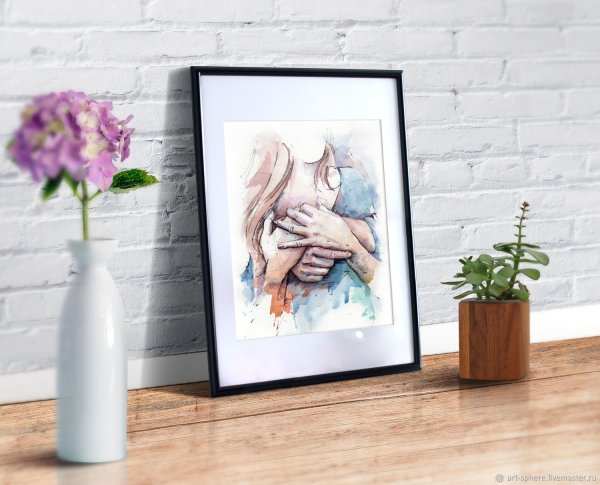 Плакат на мольберте