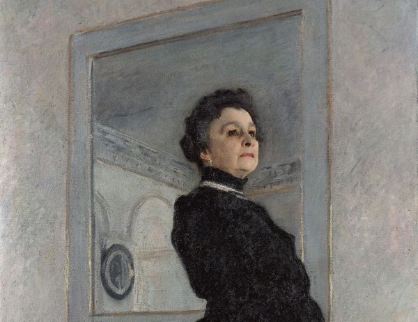 Валентин Серов портрет Ермоловой 1905