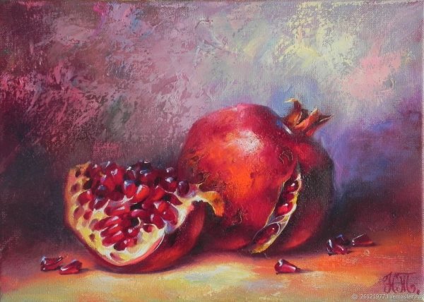 Гранат живопись