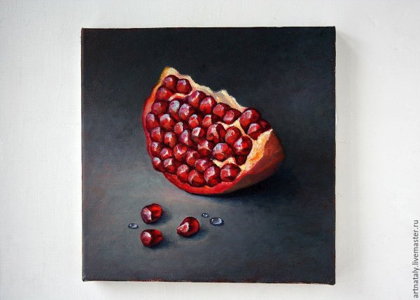 Импасто техника живописи гранат