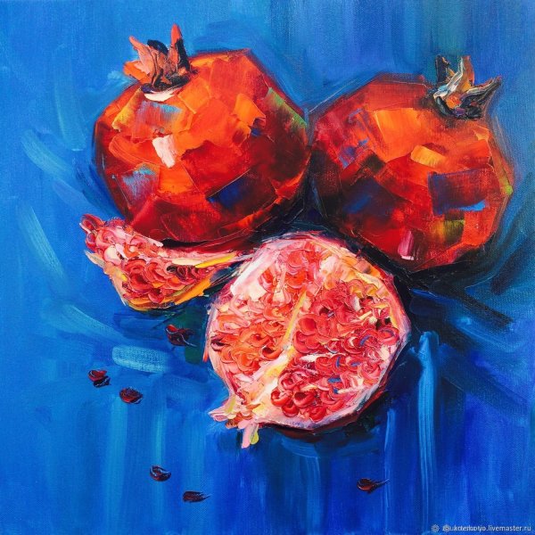 Гранат мастихином