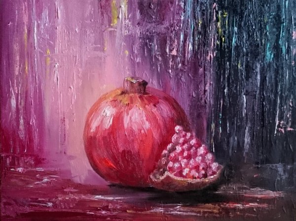 Гранат Мандола живопись