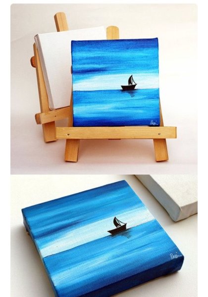 Холст для рисования небольшой