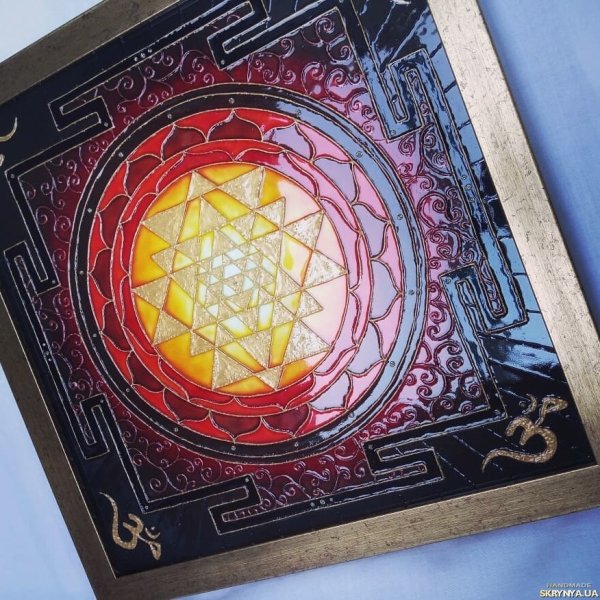 Шри Янтра металл