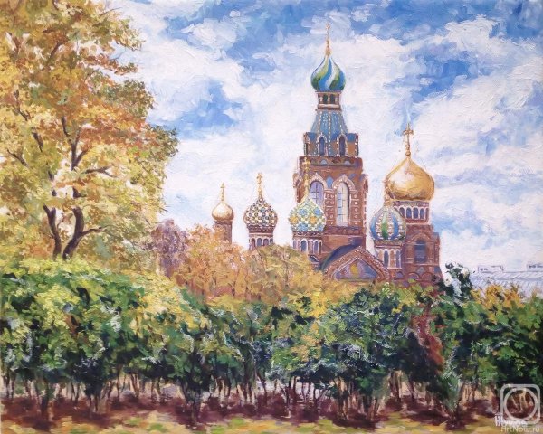 Пейзажи Петербурга спас на крови