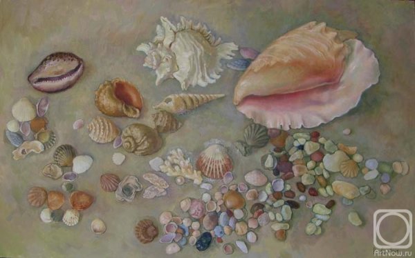 Живопись на морских камнях