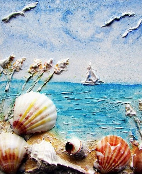 Ракушка маслом