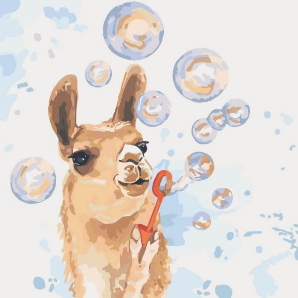 Картина по номерам Кактус