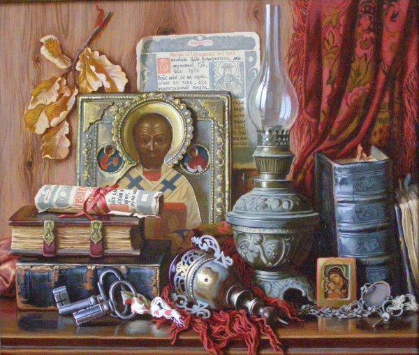 Икона Иверская Божья Матерь финифть