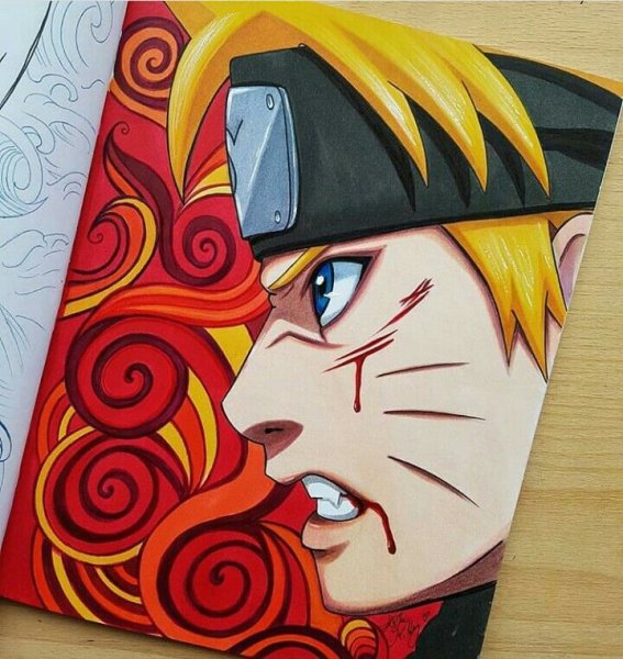 Картина Наруто на холсте
