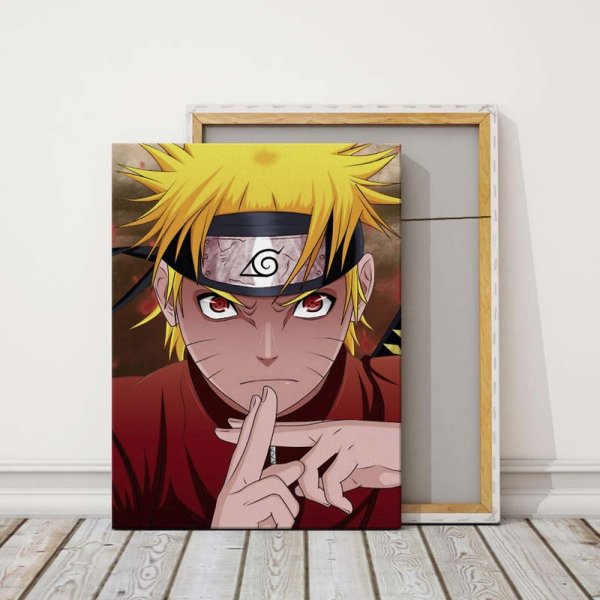 Наруто на холсте